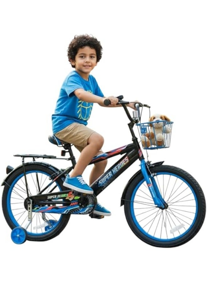 MOHAMED ABO ELGOUKH RF 16 Inch Kids Bike,Traing Wheels, Steel Frame, Disc Brake, Bicycle For Boys And Girls Age 4 To 7 Years - With Chain Guard And 1 Year Abo ElGoukh And Maxlerz Warranty (Yellow Color) - Image 2